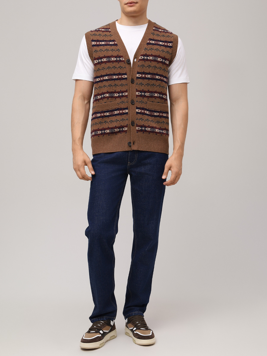 Жилет шерстяной