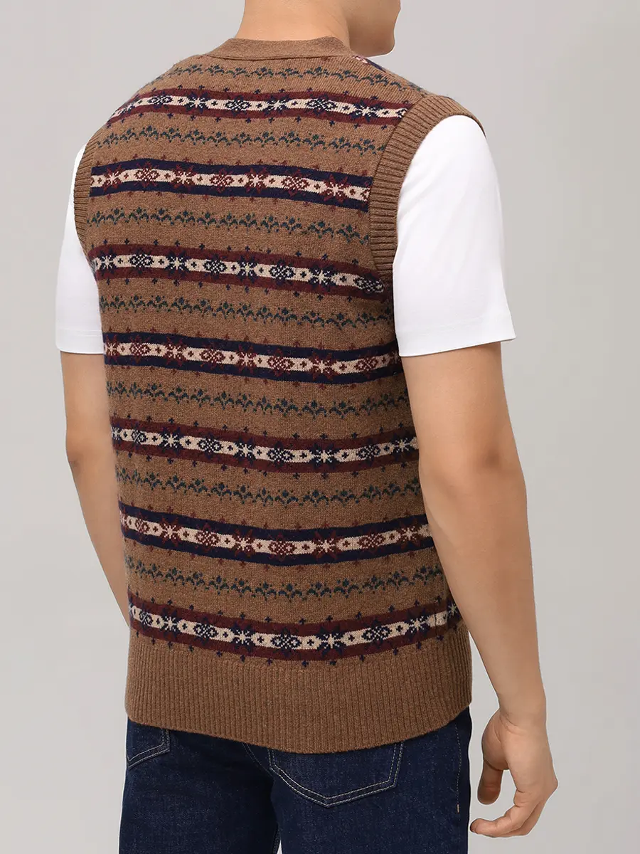 Жилет шерстяной