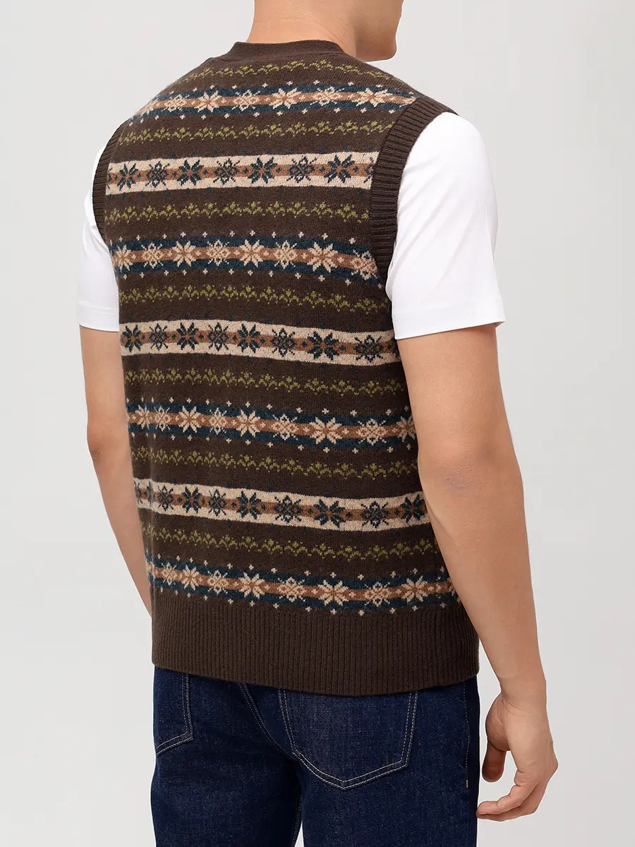 Жилет шерстяной