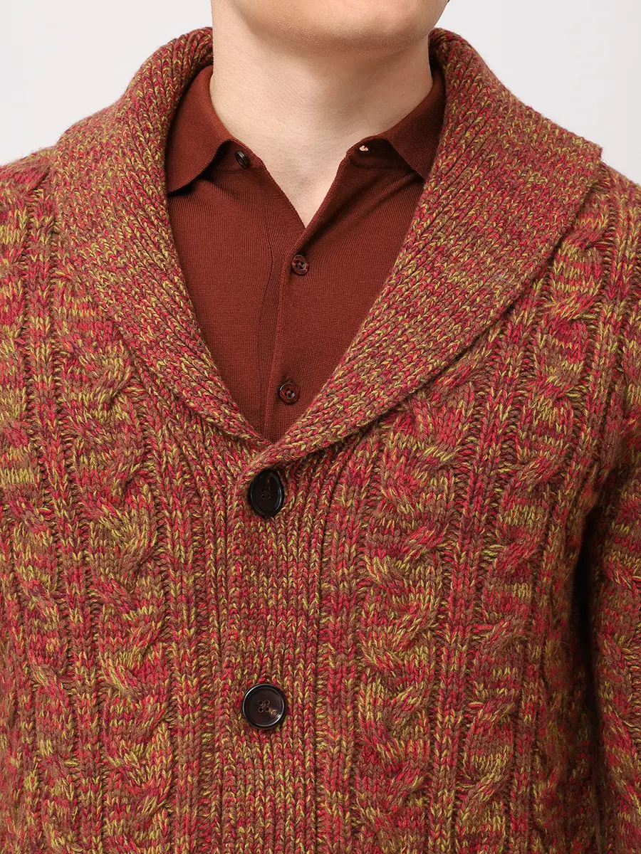 Кардиган шерстяной