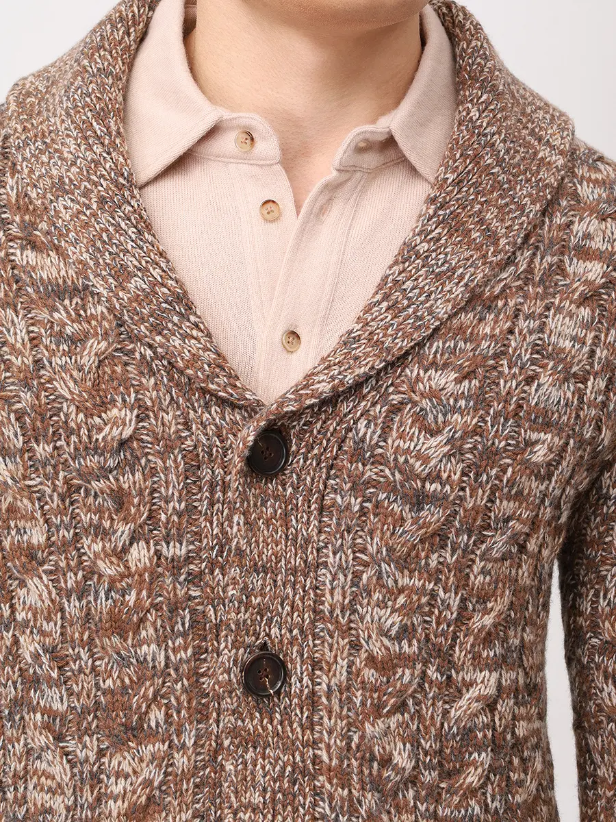 Кардиган шерстяной