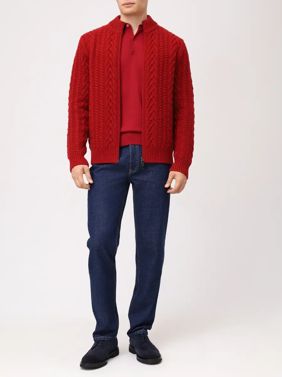 Кардиган шерстяной