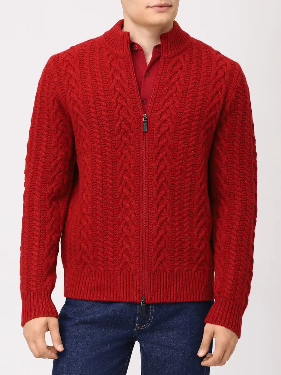 Кардиган шерстяной