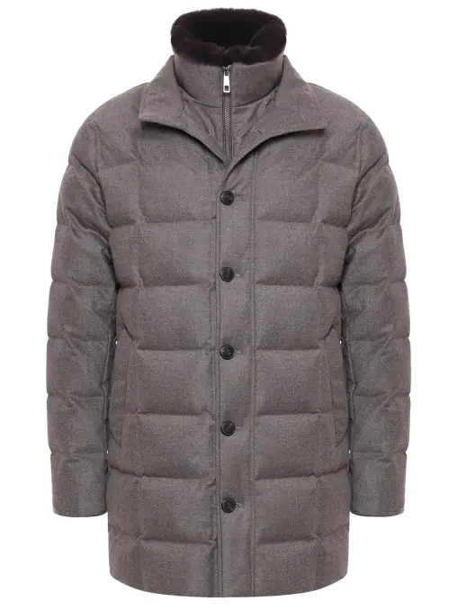 Пуховик шерстяной BML