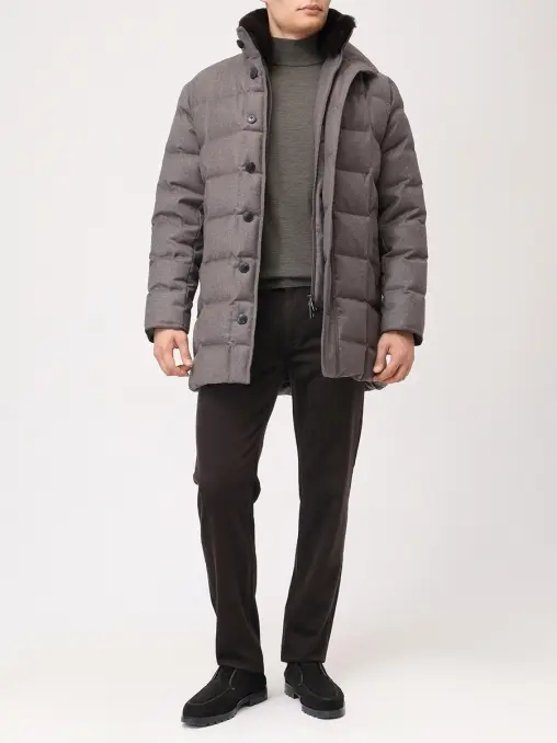 Пуховик шерстяной BML