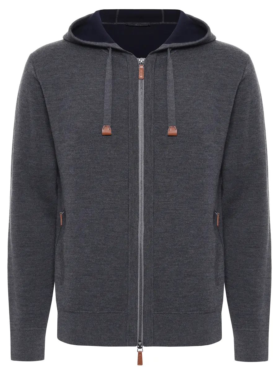 Толстовка шерстяная