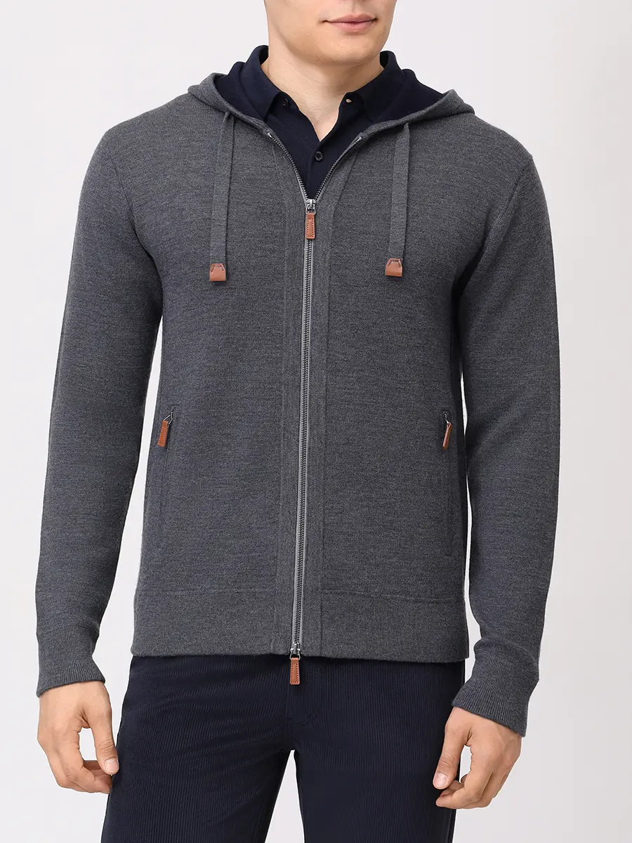 Толстовка шерстяная