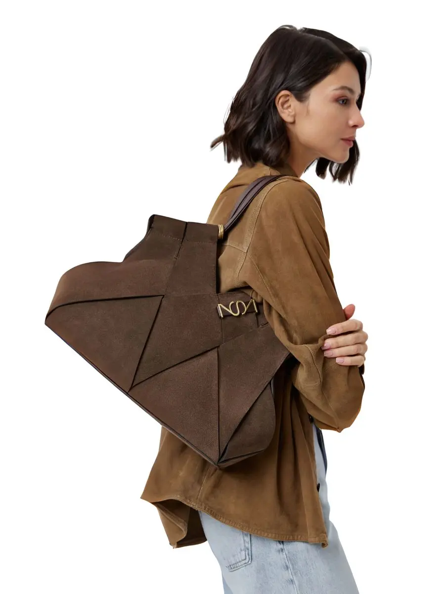 Сумка замшевая Brioche bag