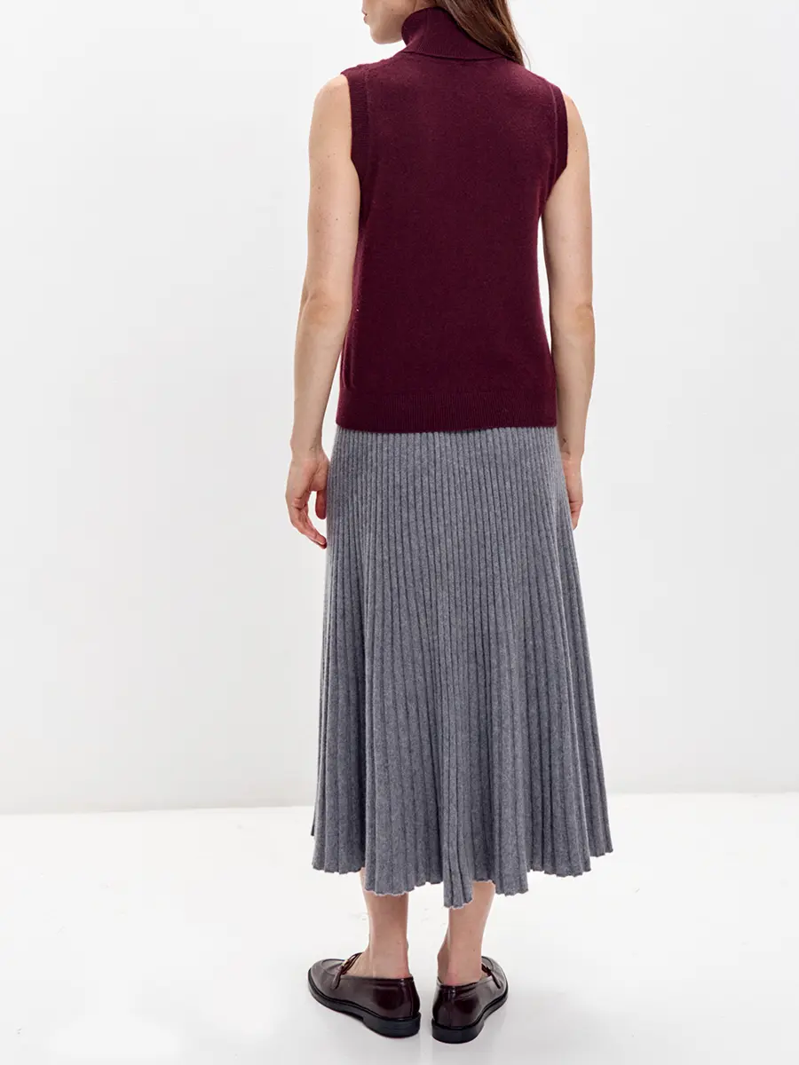 Юбка кашемировая