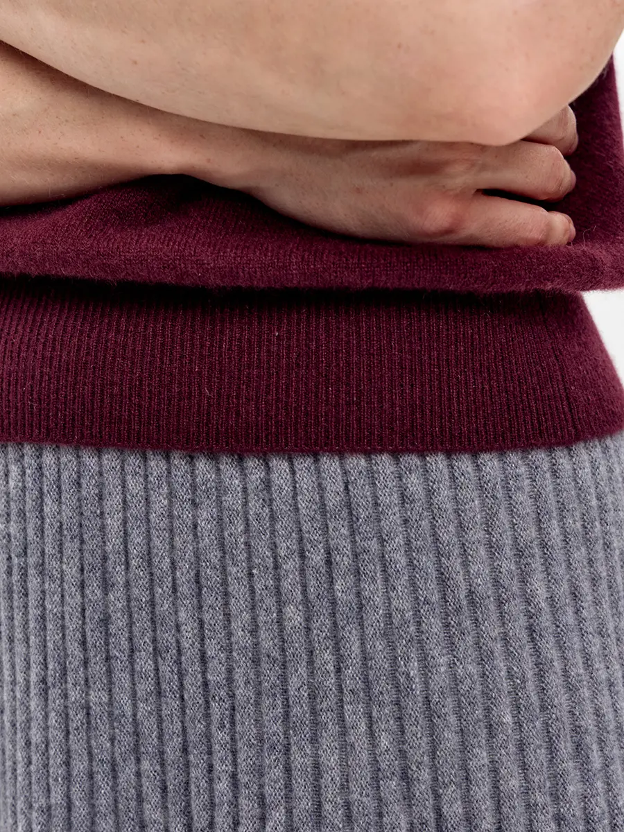 Юбка кашемировая