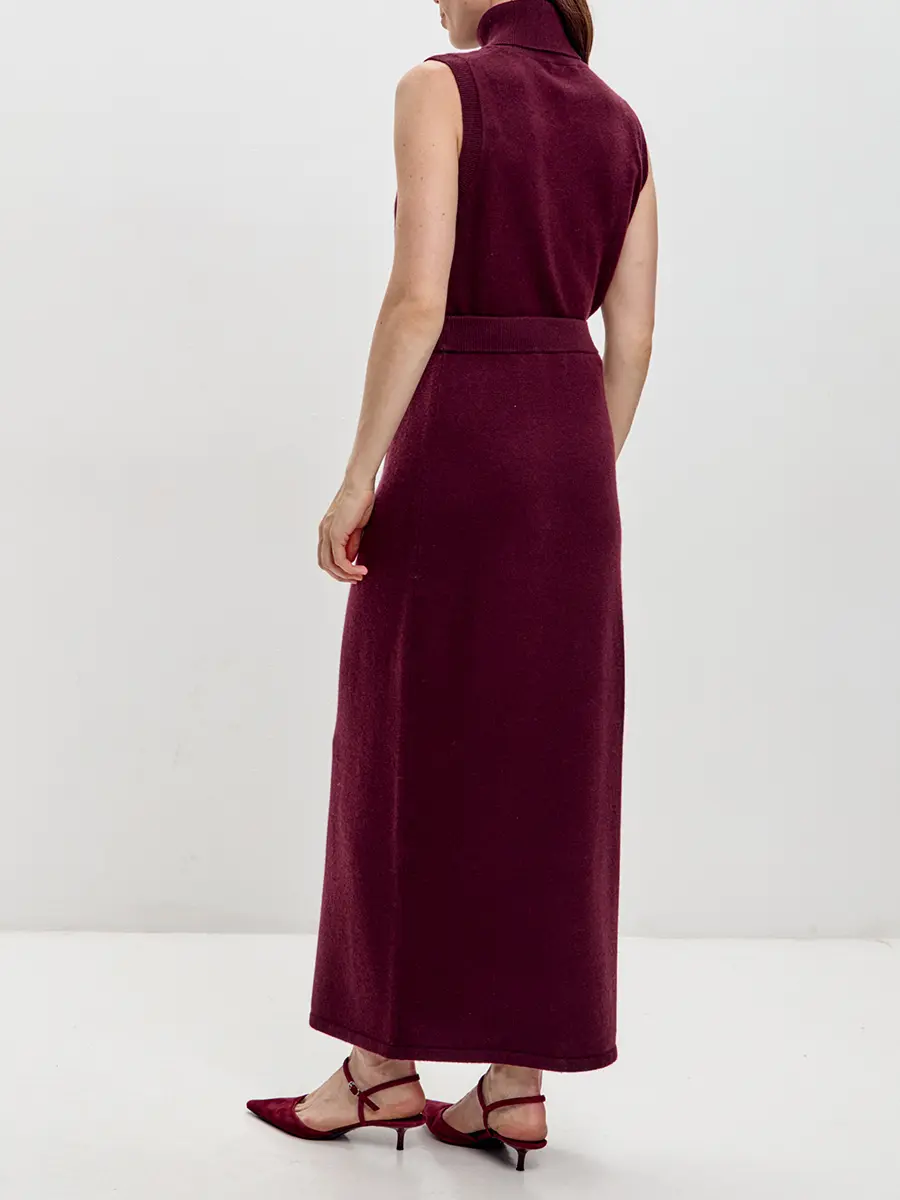 Юбка кашемировая