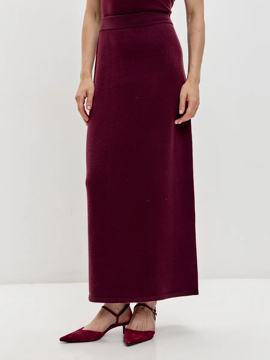 Юбка кашемировая