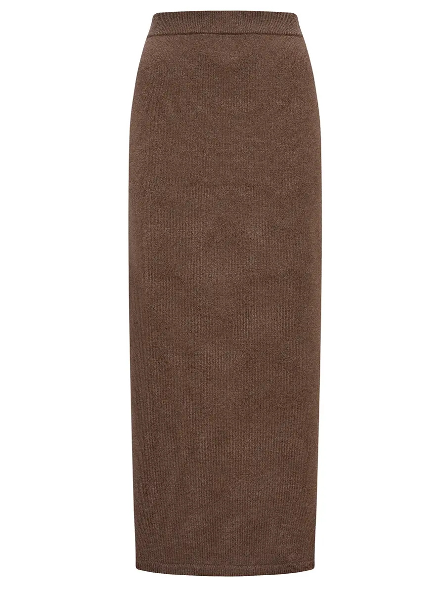 Юбка кашемировая