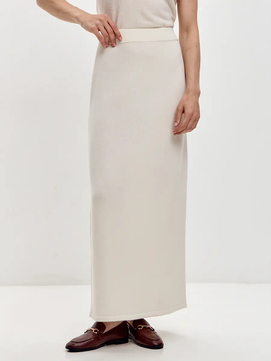 Юбка кашемировая