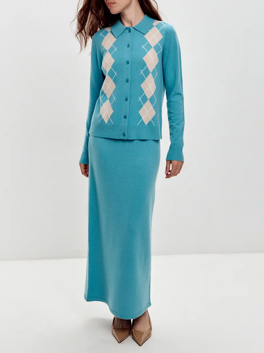 Юбка кашемировая