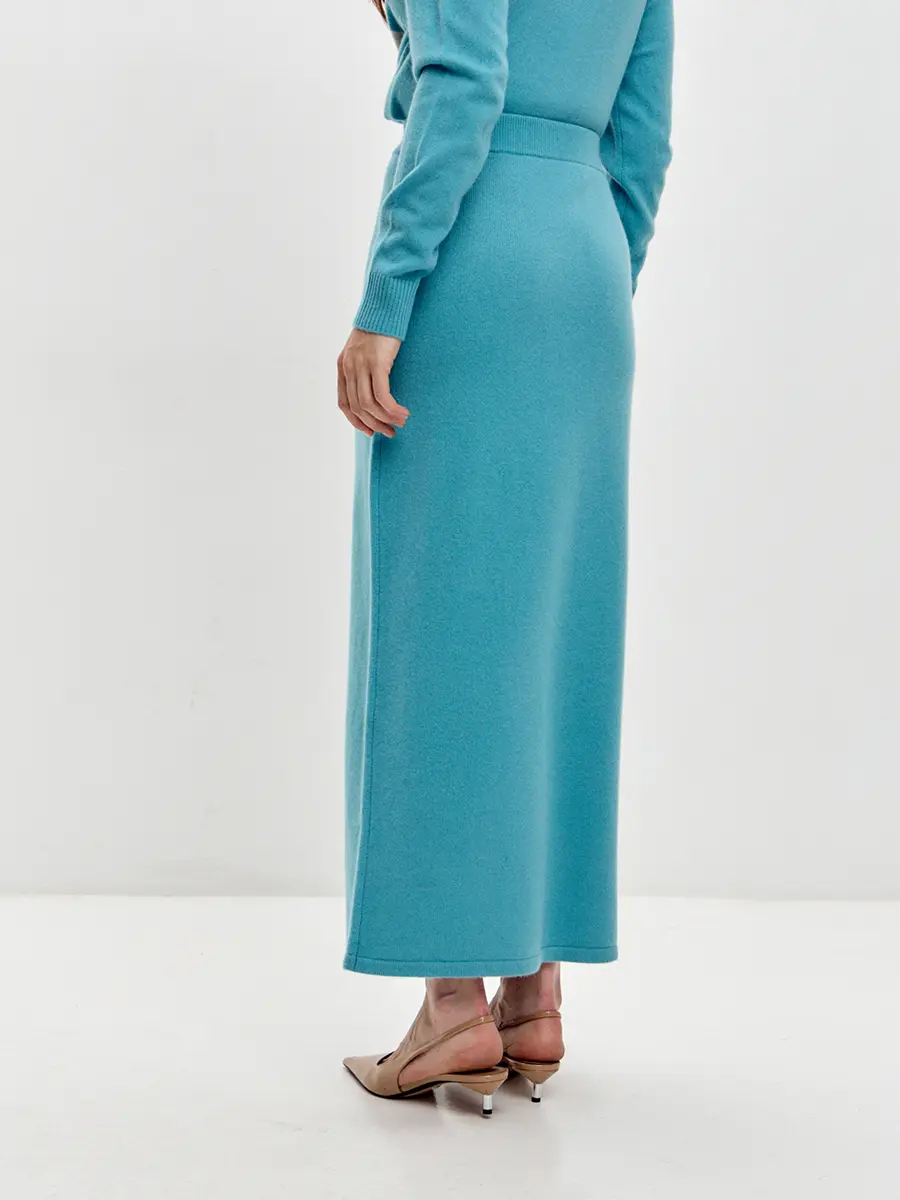 Юбка кашемировая