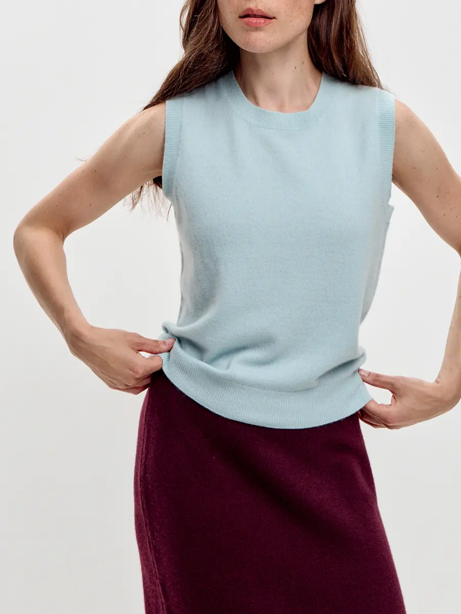 Топ кашемировый