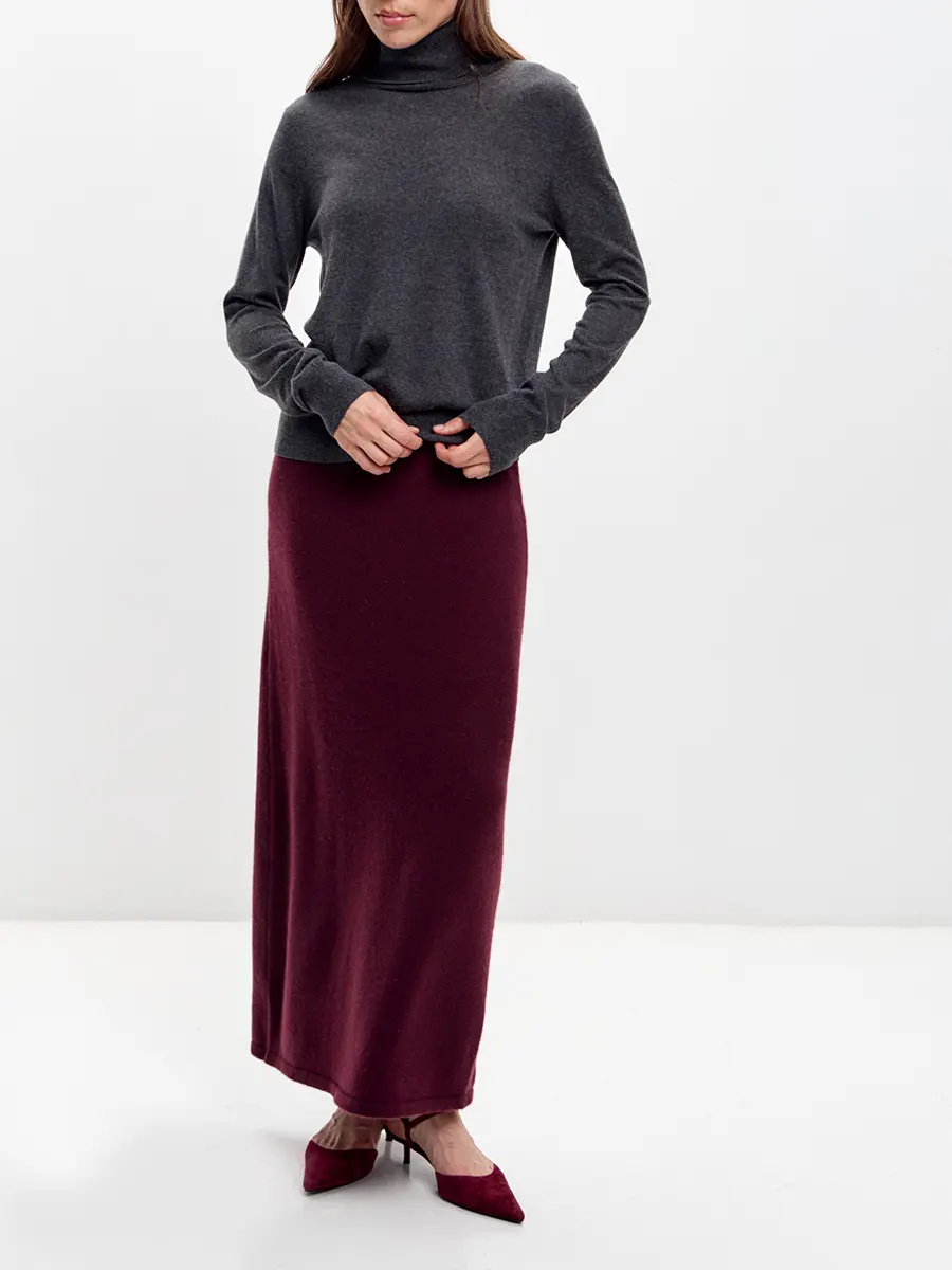 Водолазка из шелка и кашемира