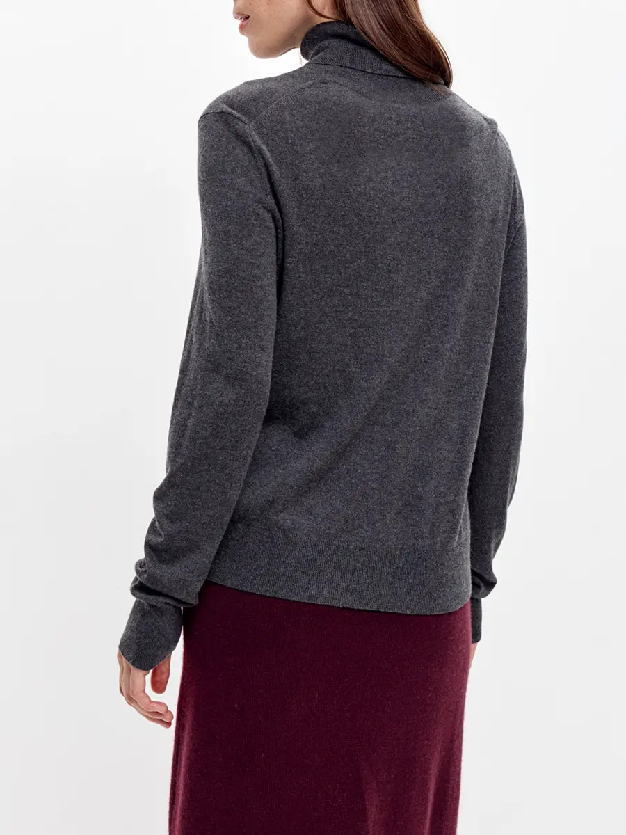 Водолазка из шелка и кашемира