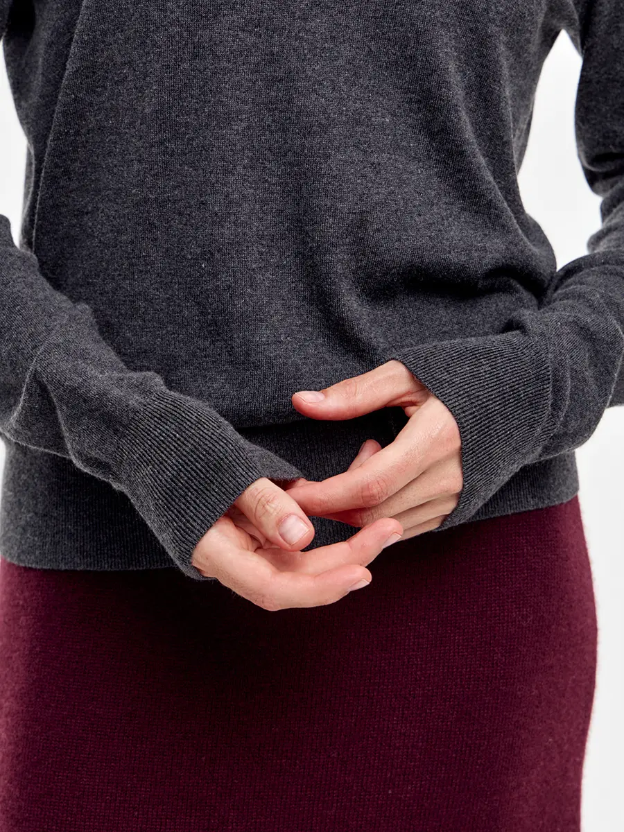 Водолазка из шелка и кашемира