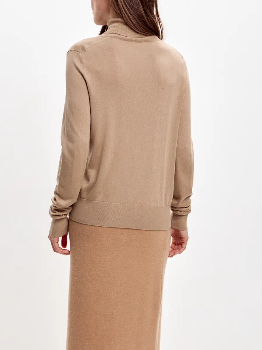 Водолазка из шелка и кашемира