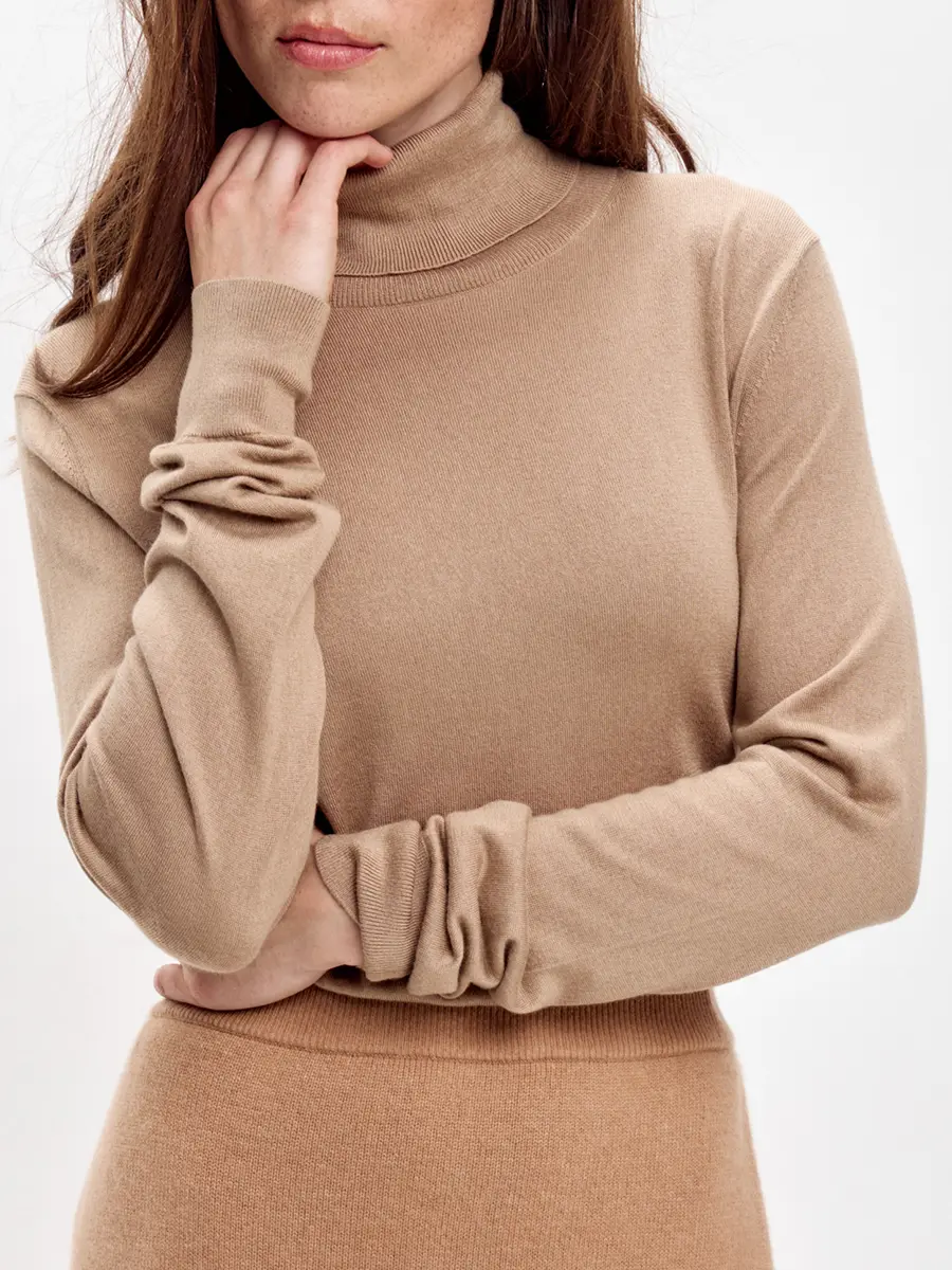 Водолазка из шелка и кашемира