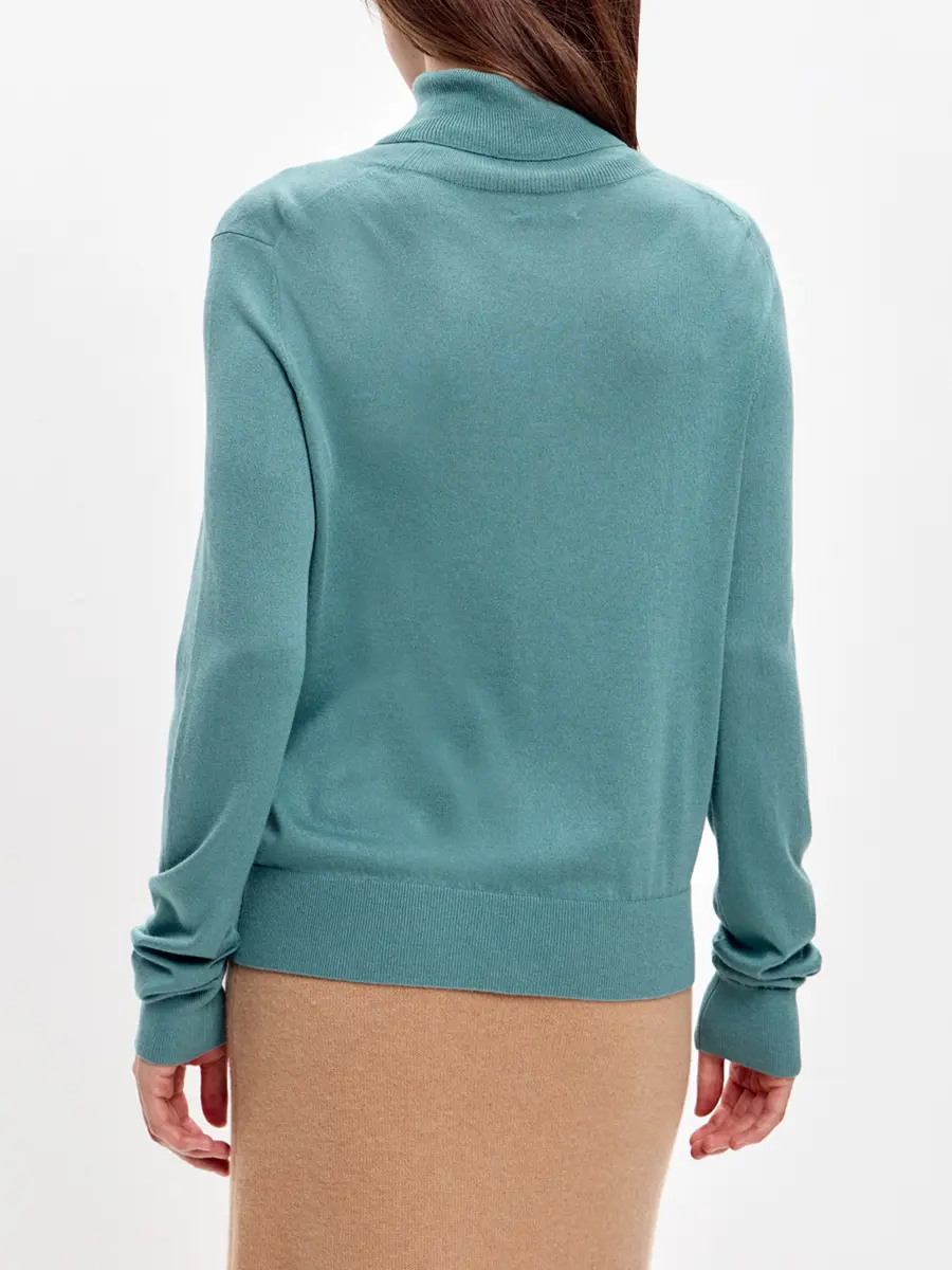 Водолазка из шелка и кашемира