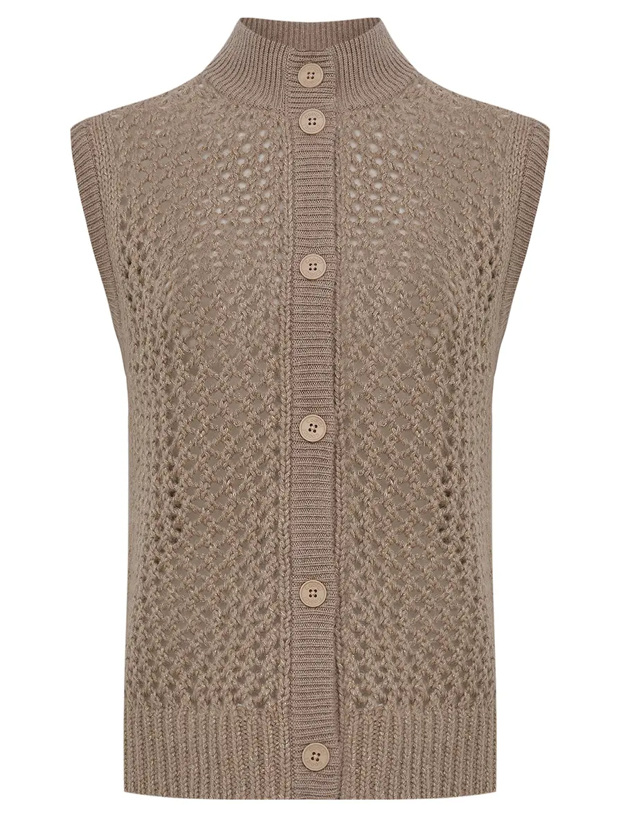 Жилет кашемировый