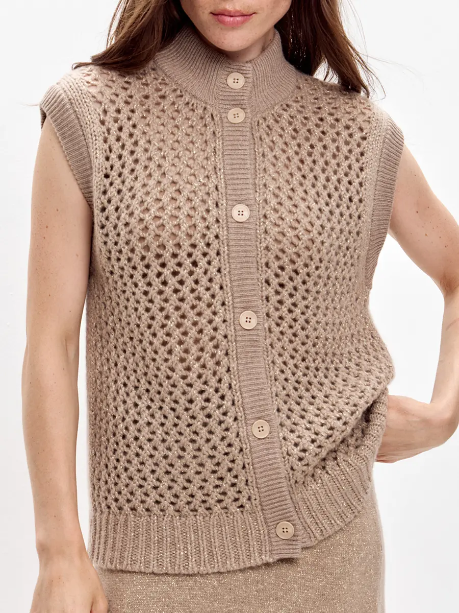 Жилет кашемировый