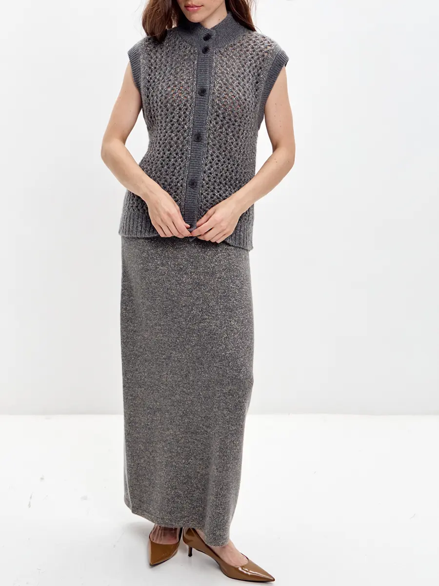 Жилет кашемировый