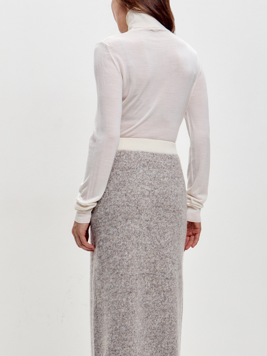 Водолазка из шелка и кашемира