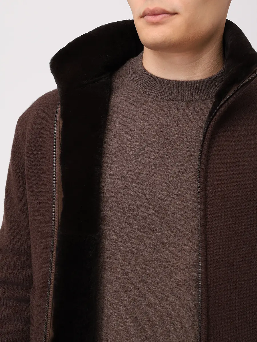 Куртка шерстяная