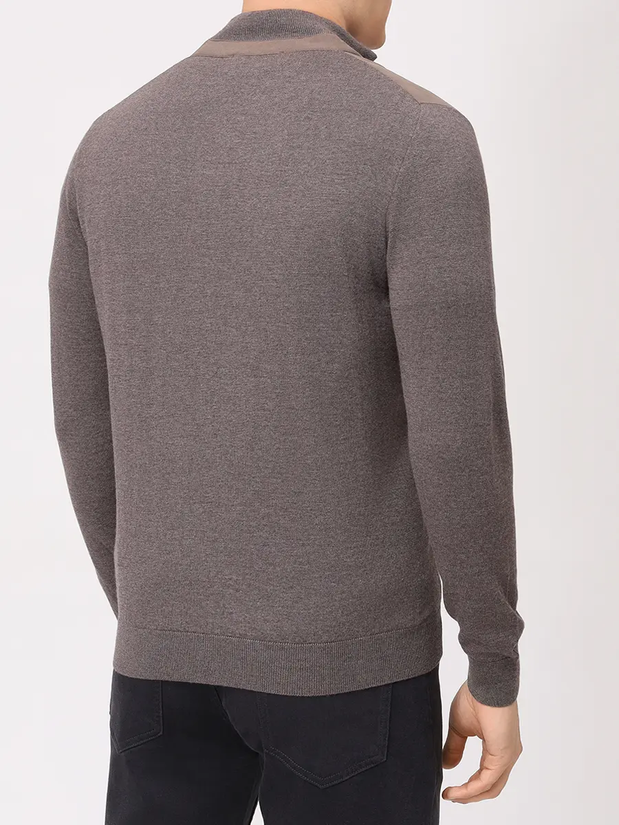 Кардиган комбинированный