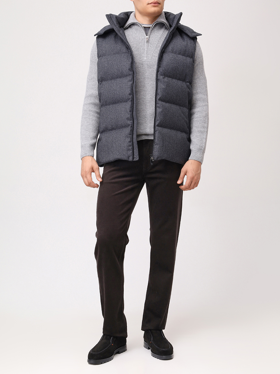 Жилет шерстяной