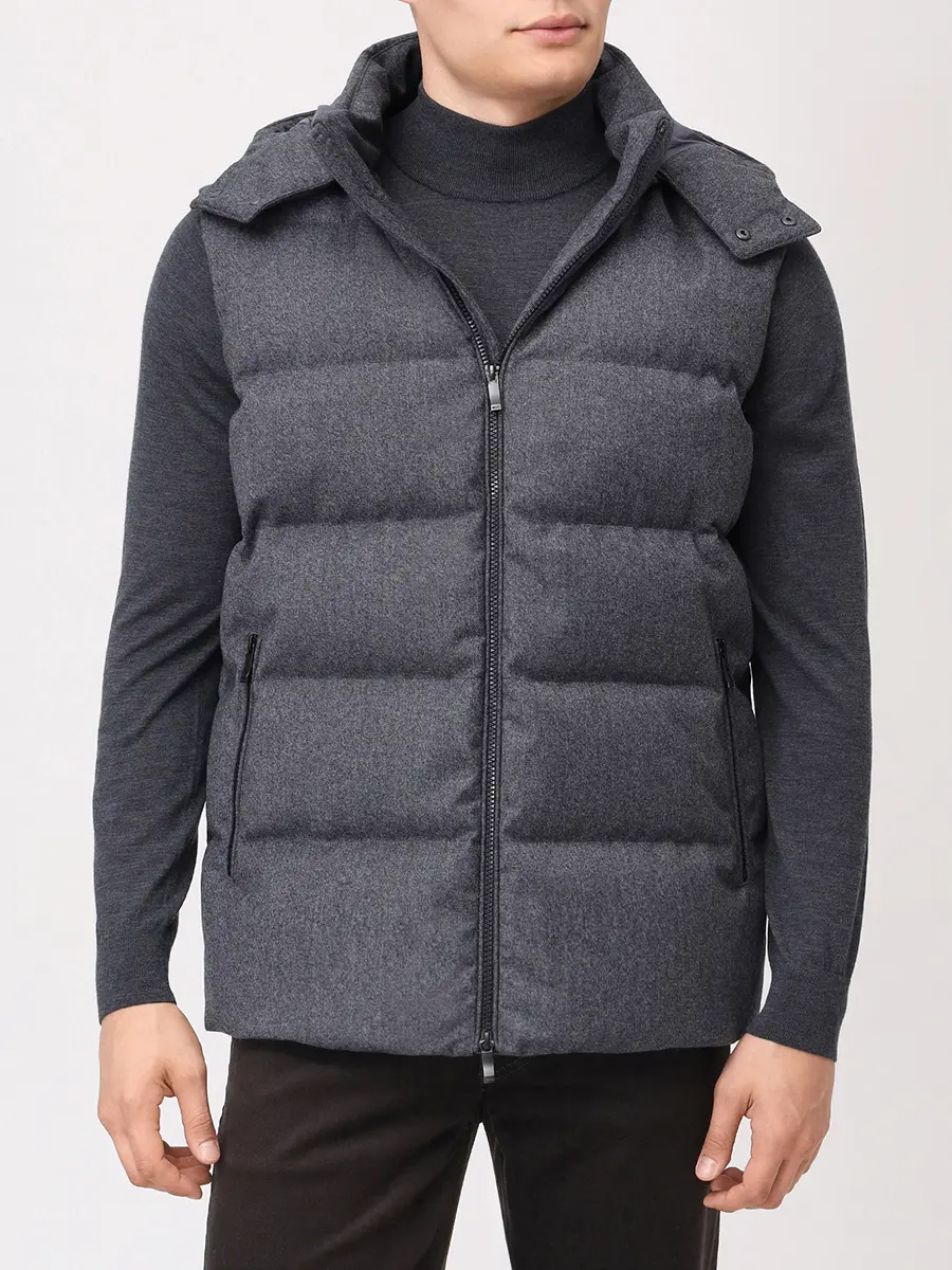 Жилет шерстяной