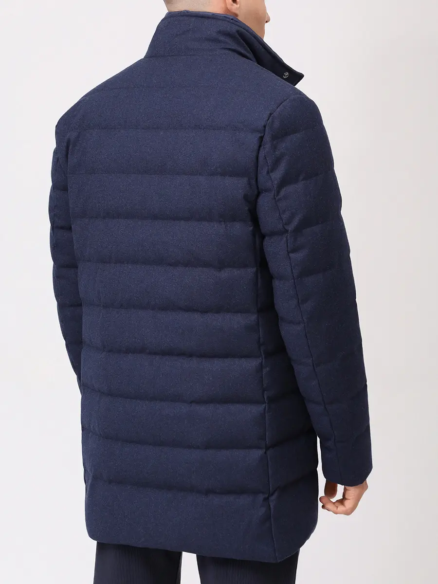 Пуховик стеганый