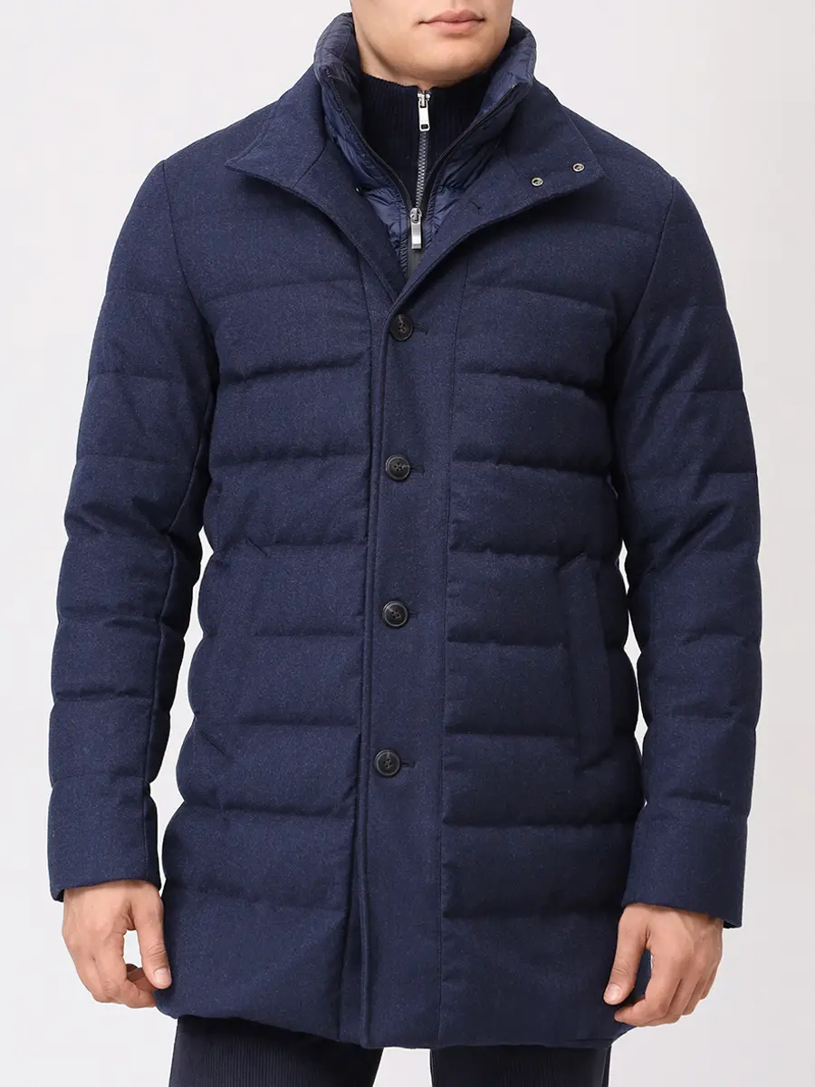 Пуховик стеганый