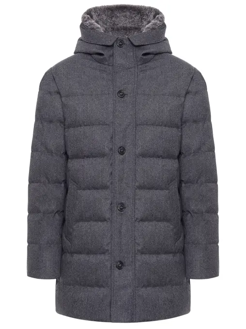 Пуховик шерстяной BML