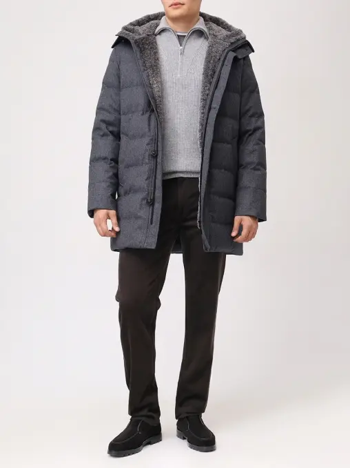 Пуховик шерстяной BML