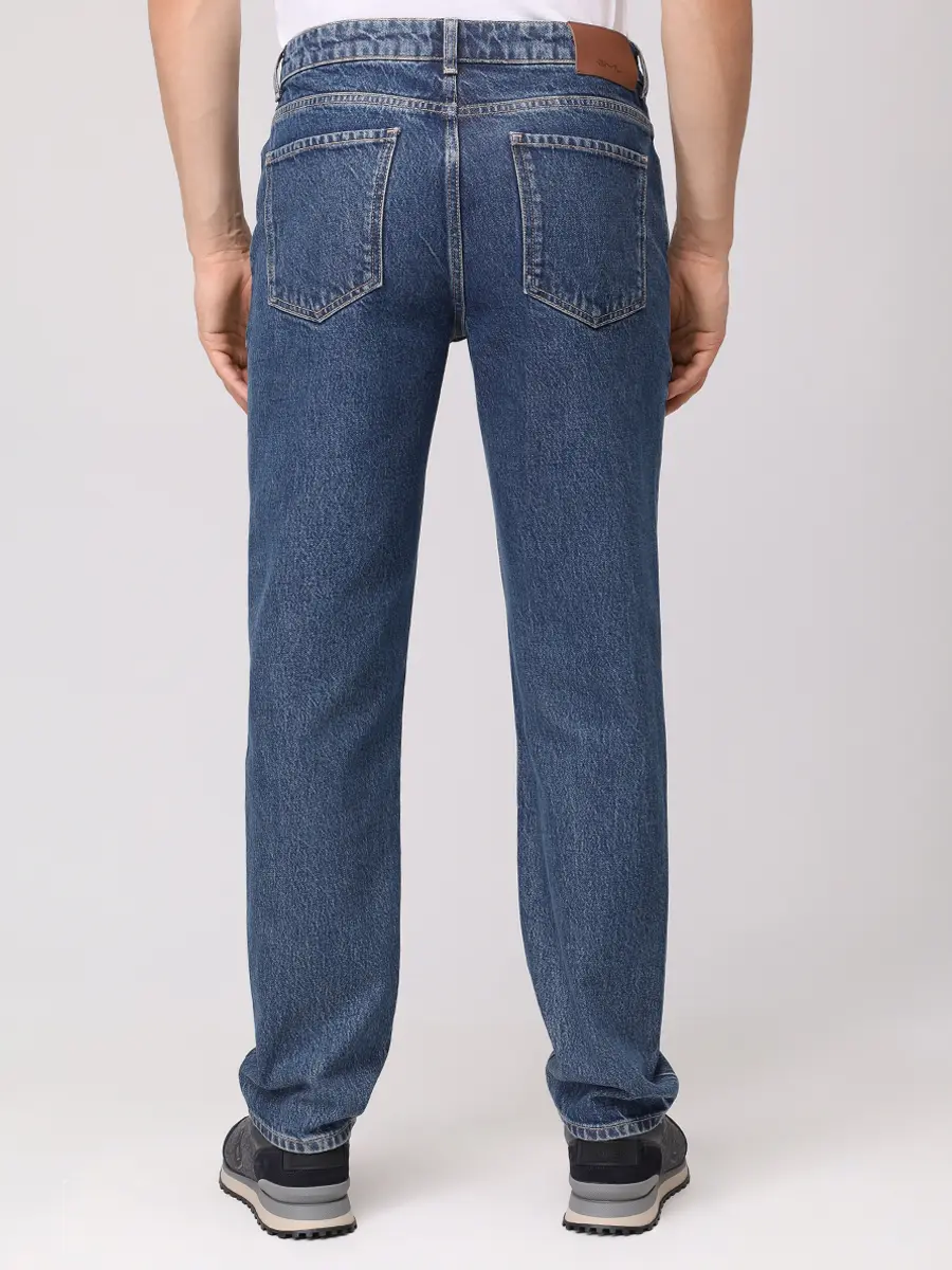 Джинсы Slim Fit хлопковые