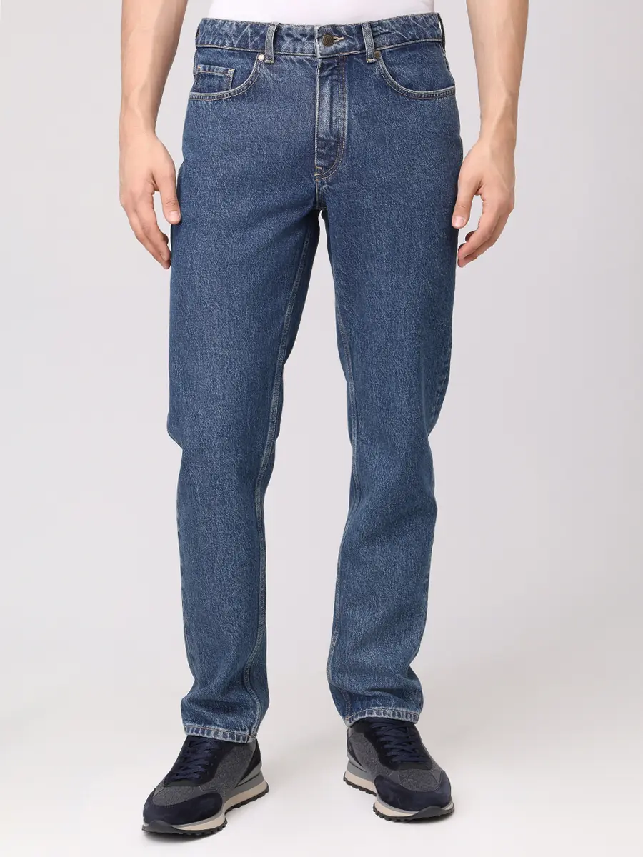 Джинсы Slim Fit хлопковые