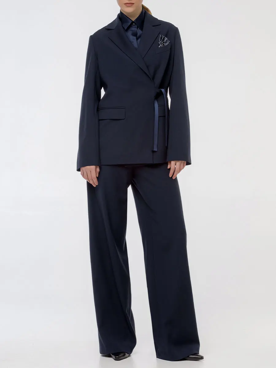 Жакет шерстяной