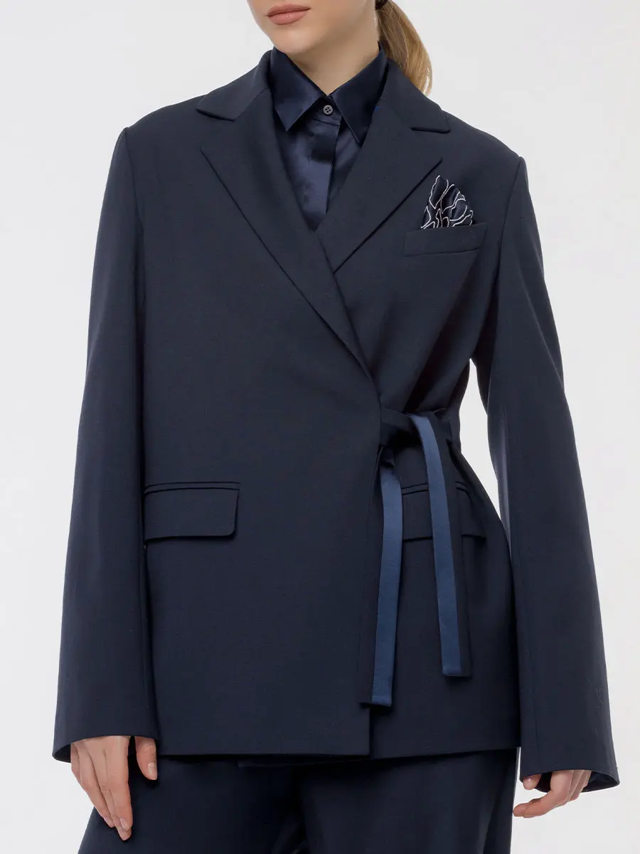 Жакет шерстяной