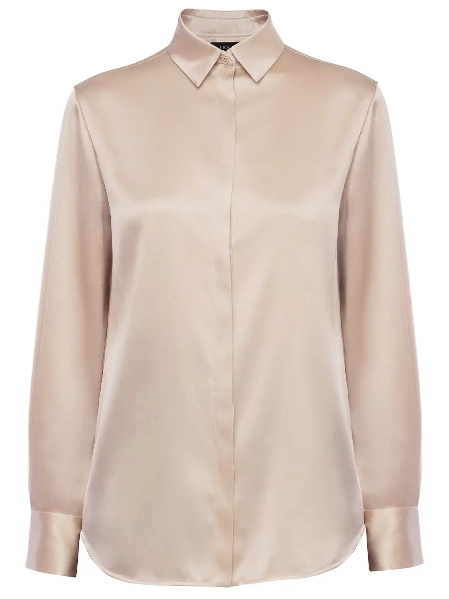 Блуза шелковая