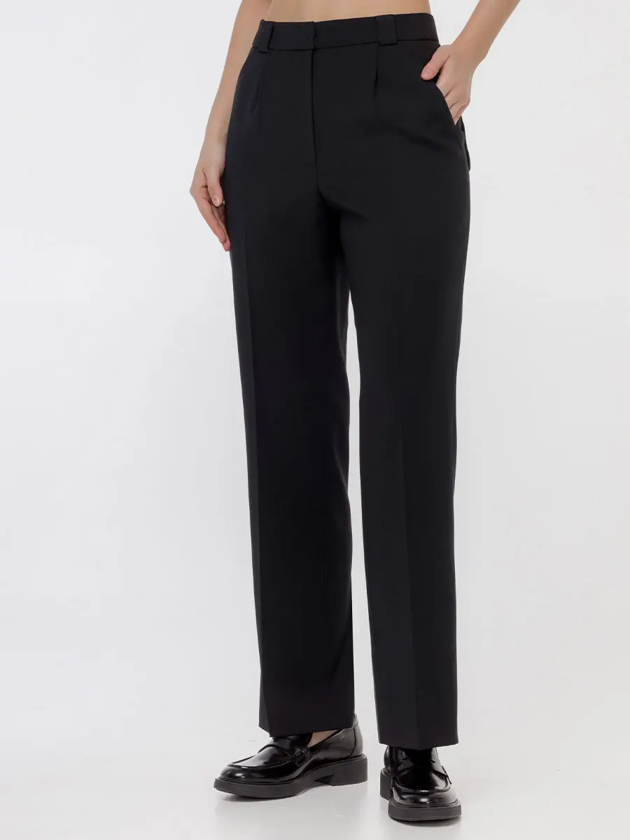 Брюки шерстяные