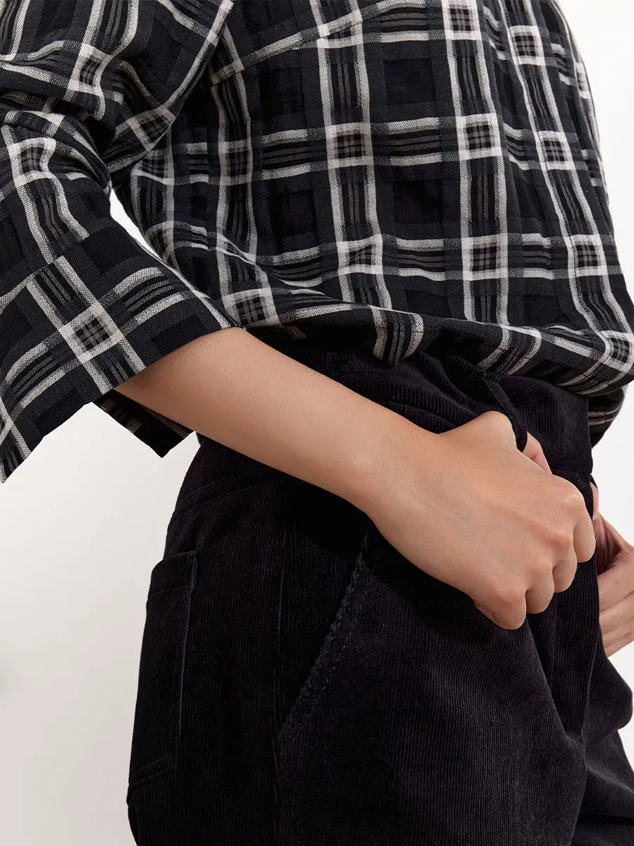 Брюки вельветовые