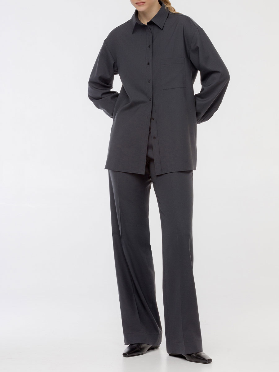 Рубашка шерстяная