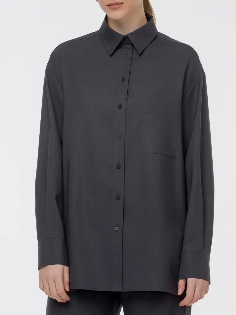 Рубашка шерстяная