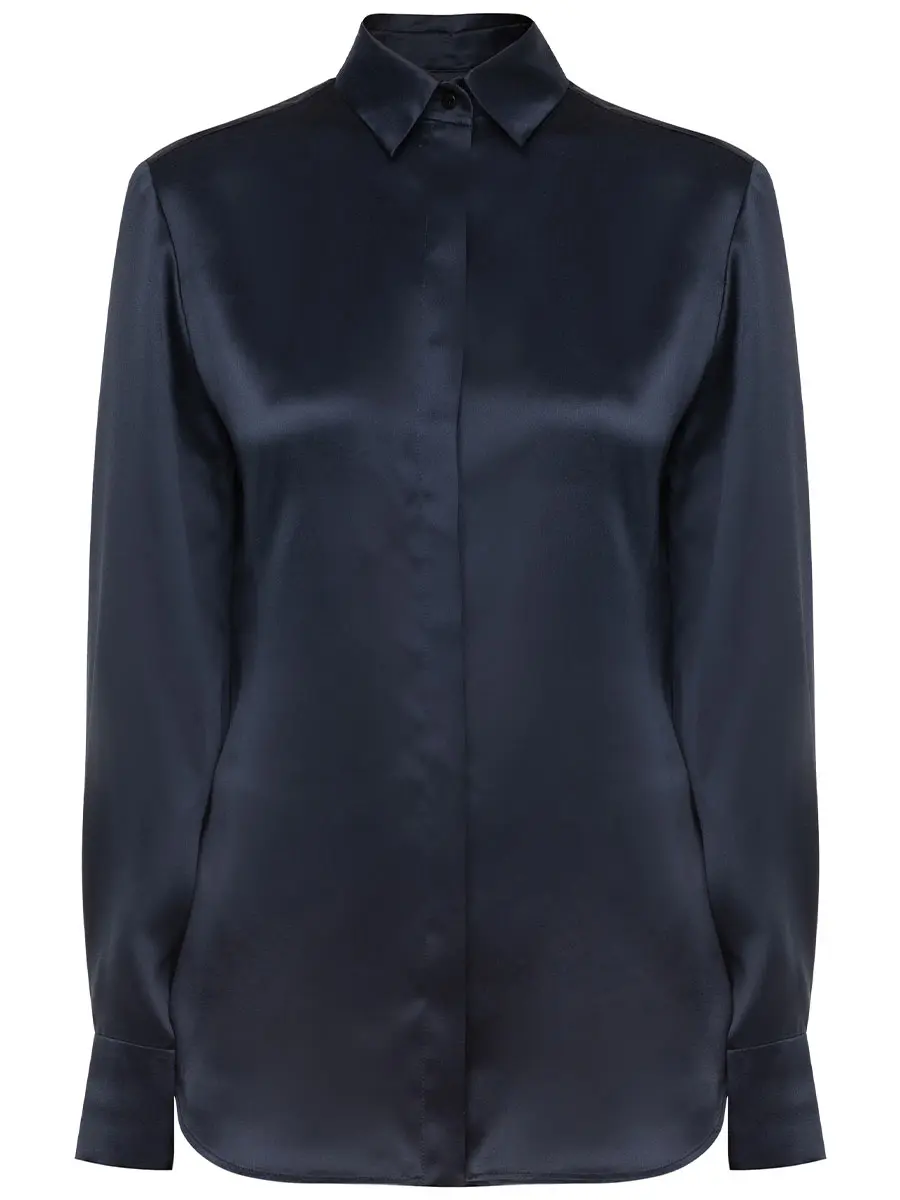 Блуза шелковая