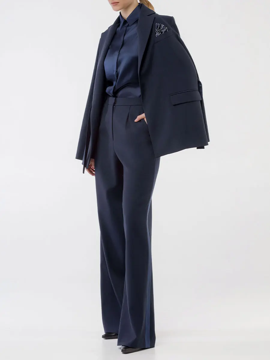 Блуза шелковая